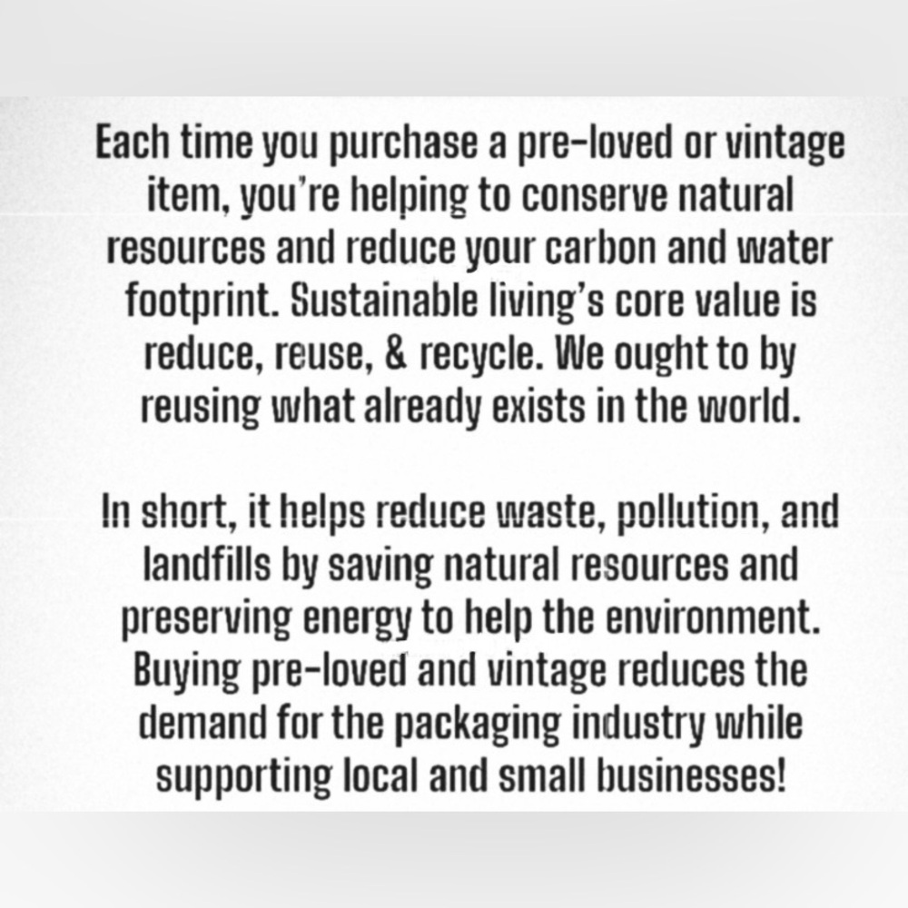 Sustainable Living Message Print